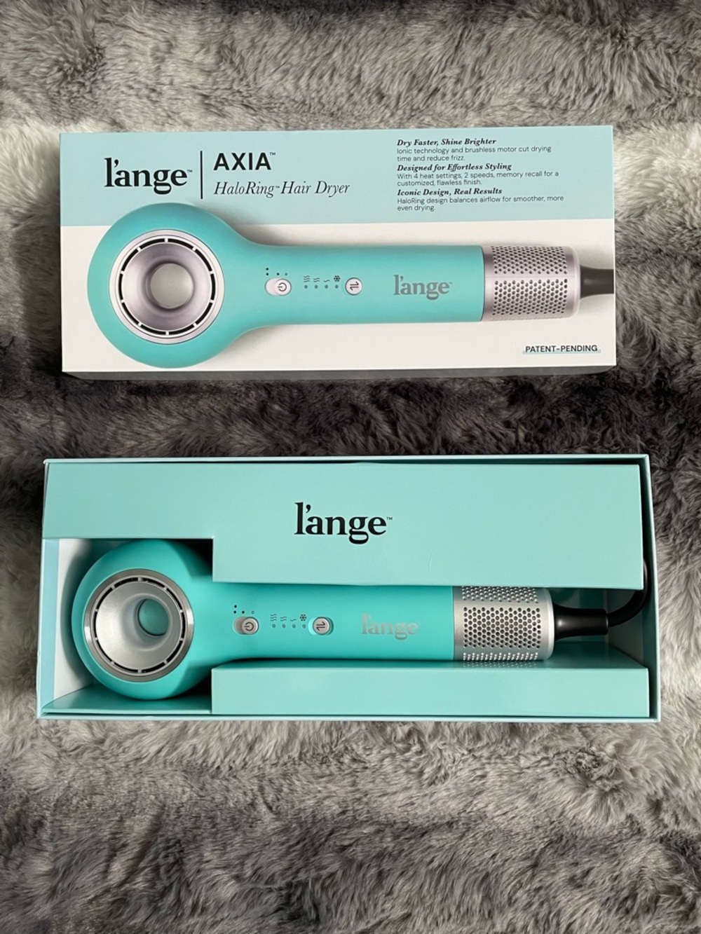 l'ange AXIA HaloRing Hair Dryer - Aqua